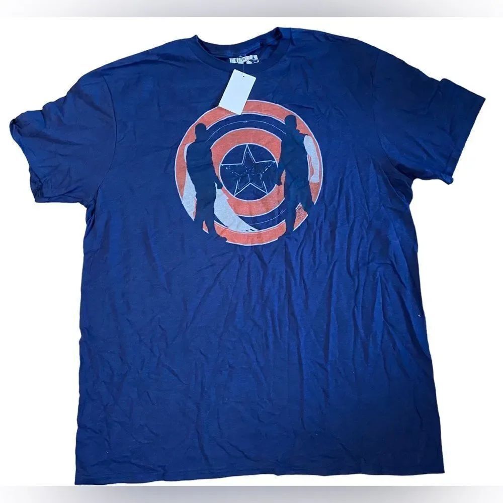 Captain America The Falcon and The Winter Soldier Tshirt NWT